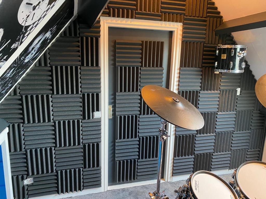 Geluidsisolatie Studioschuim Geluidsdemping Akoestiek Foam P, Audio, Nieuw, Ophalen of Verzenden, Info@bigblock.nl