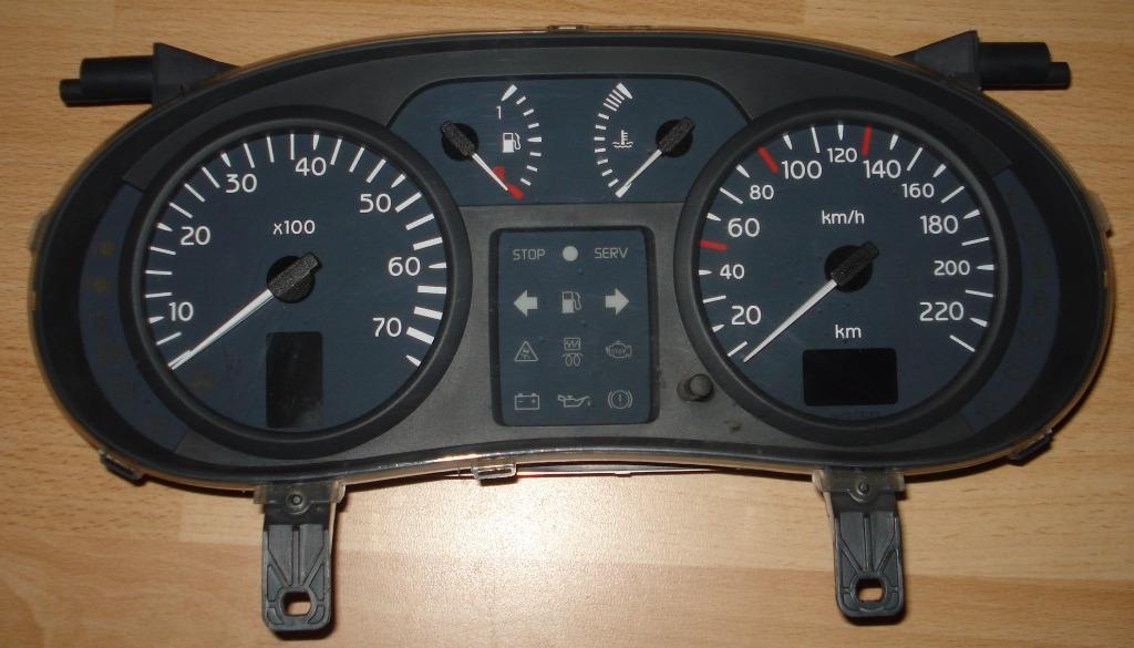 Kmteller Renault Clio/Scenic/Kangoo herstel instrument, Ophalen of Verzenden, Gebruikt, Renault