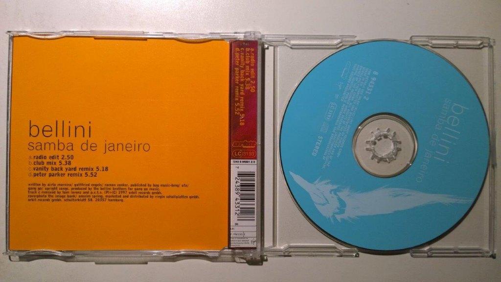Bellini - Samba De Janeiro, Latin en Salsa, Maxi-single, Ophalen of Verzenden, Zo goed als nieuw