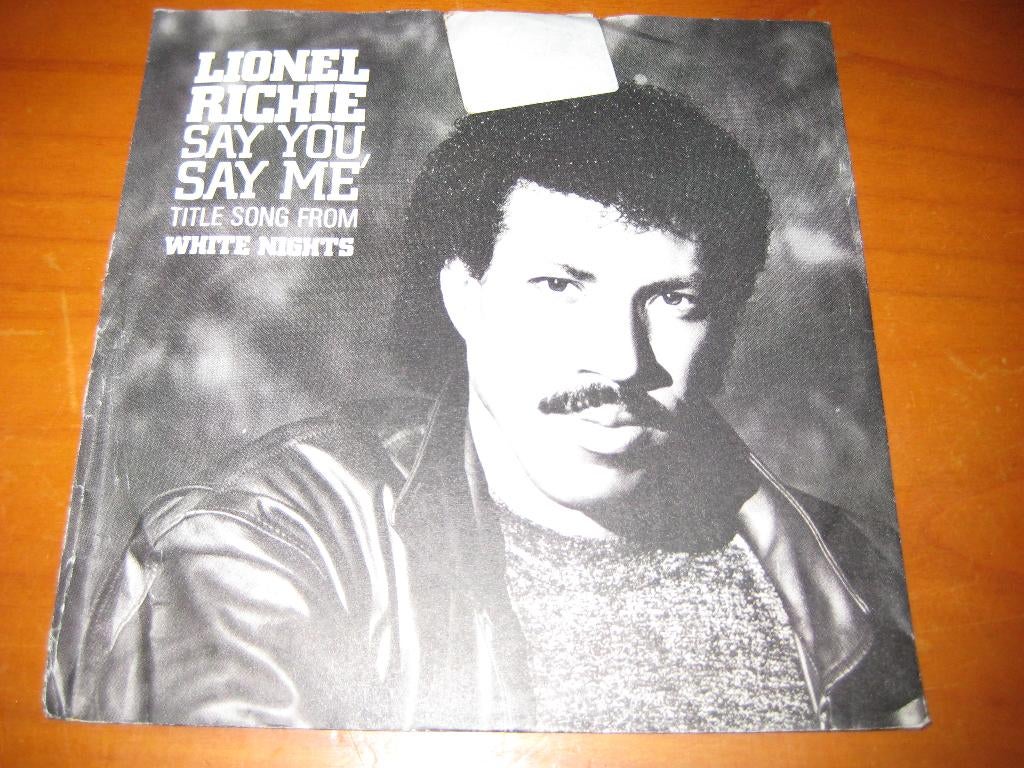 Lionel Richie: Say you, say me, Ophalen of Verzenden, Zo goed als nieuw, Pop, Single