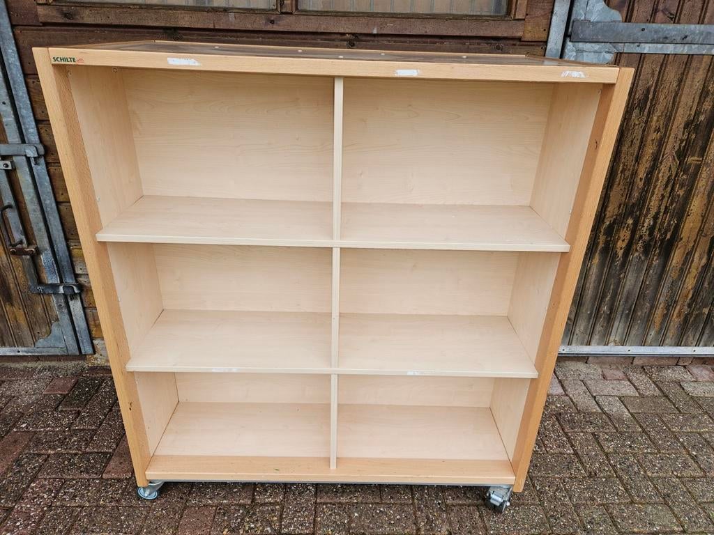 KAST SCHOOLKAST met aan 2 zijden VAKKEN, Ophalen, 25 tot 50 cm, Minder dan 100 cm
