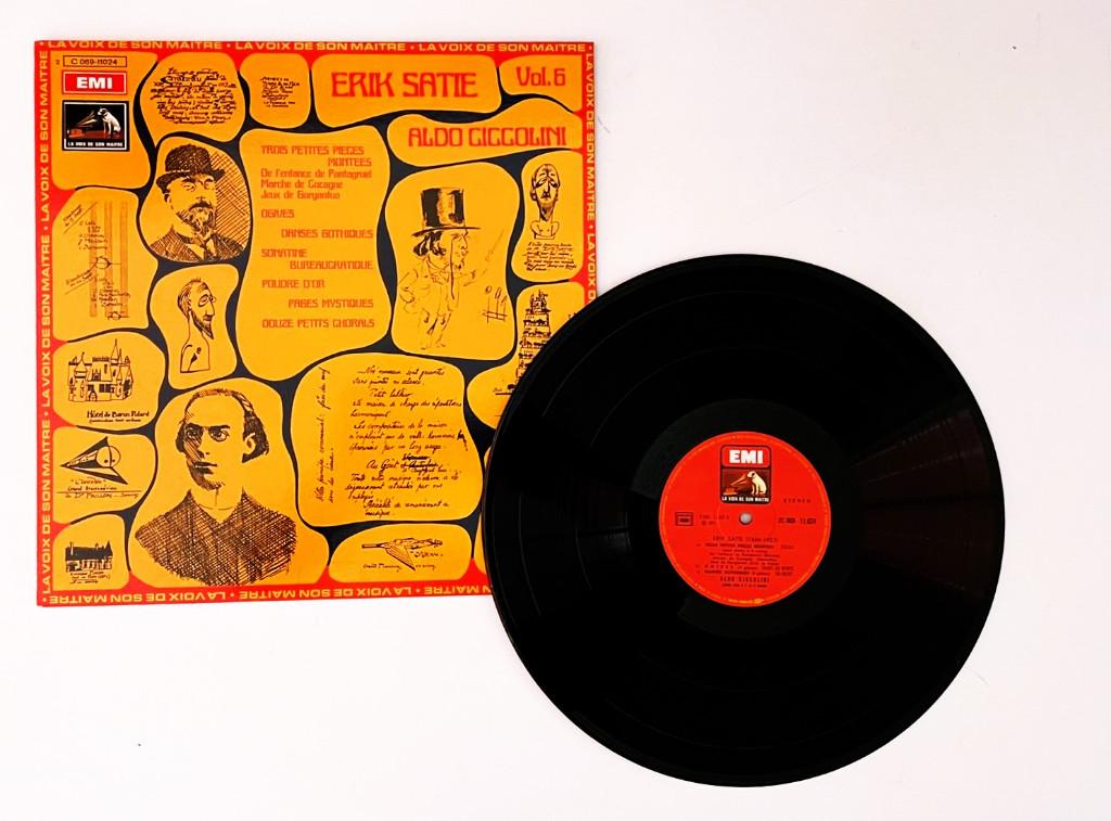 LP Trois petites pieges montees	Erik Satie, Ophalen of Verzenden, Gebruikt, 12 inch