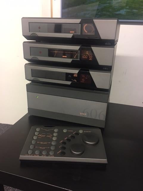 Quad 66 606 set te koop met 2 jaar garantie, Losse componenten, Zo goed als nieuw, Tuner of Radio, Ophalen