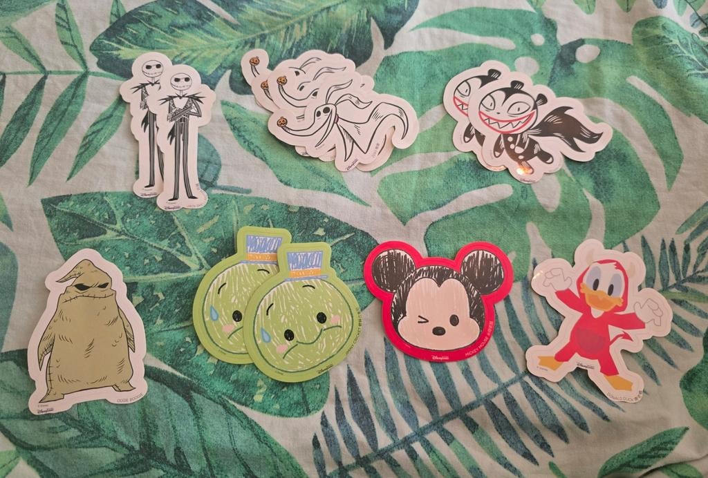 Disneyland HongKong: Halloween stickers (Jack, Zero, etc), Ophalen of Verzenden, Mickey Mouse, Nieuw