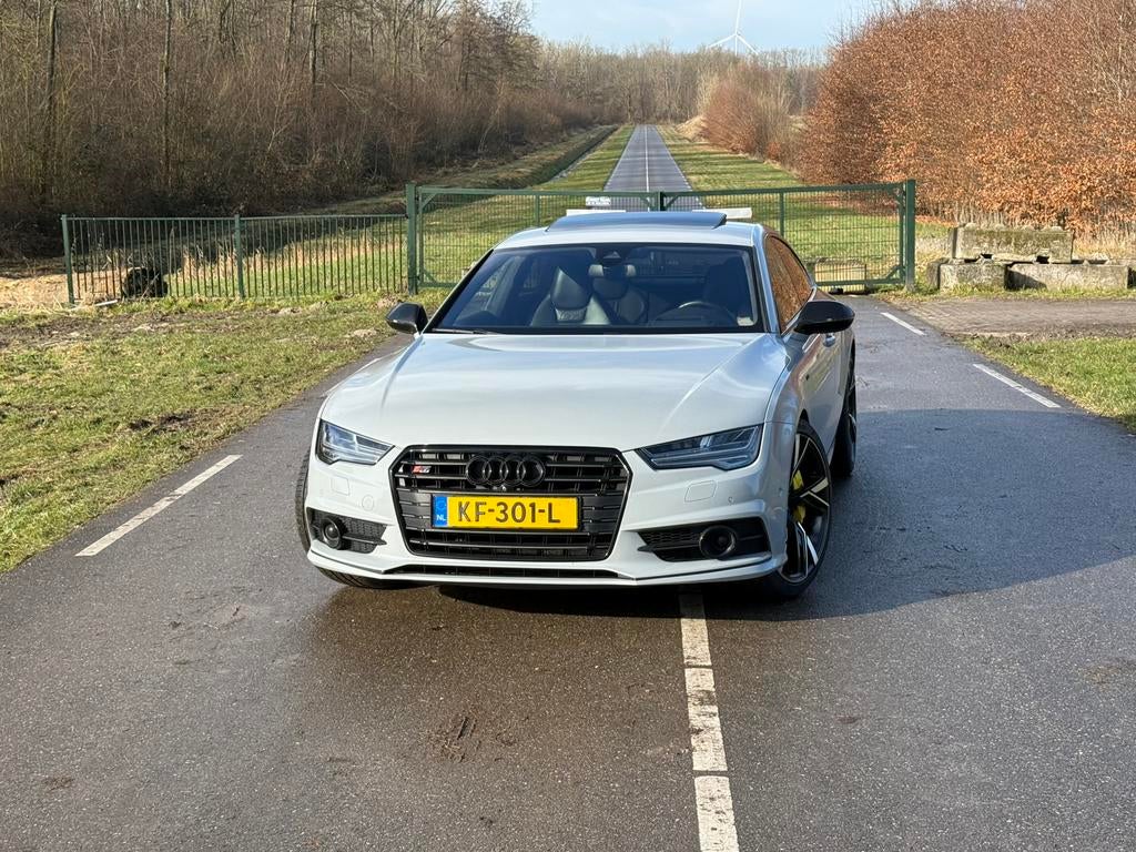 Audi S7 4.0 Tfsi Quattro 450pk S Tronic 2016 Grijs, Auto's, Audi, Particulier, A7, 4x4, ABS, Achteruitrijcamera, Adaptieve lichten