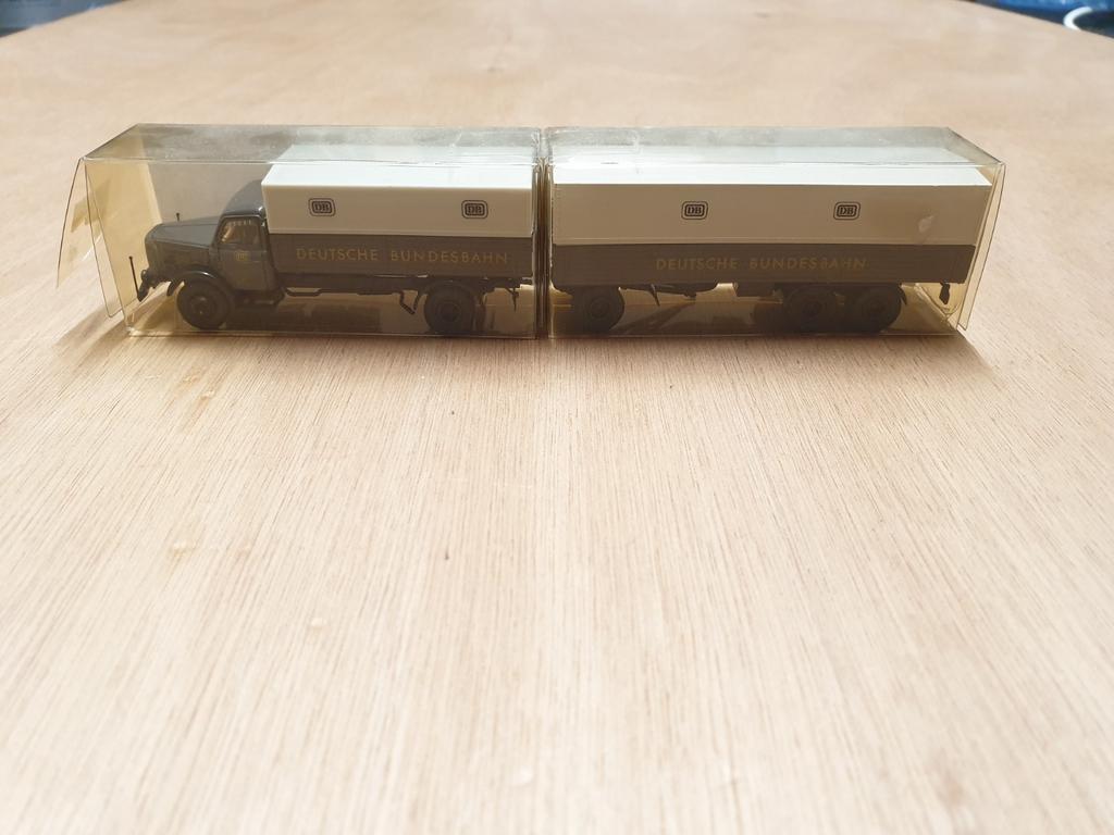 Henschel Truck 1:87 - Deutsche Bundesbahn, Ophalen of Verzenden, Zo goed als nieuw, Overige merken