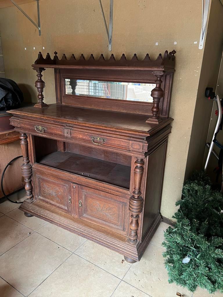 Antieke brocante kast, Antiek en Kunst, Antiek | Meubels | Kasten, Ophalen