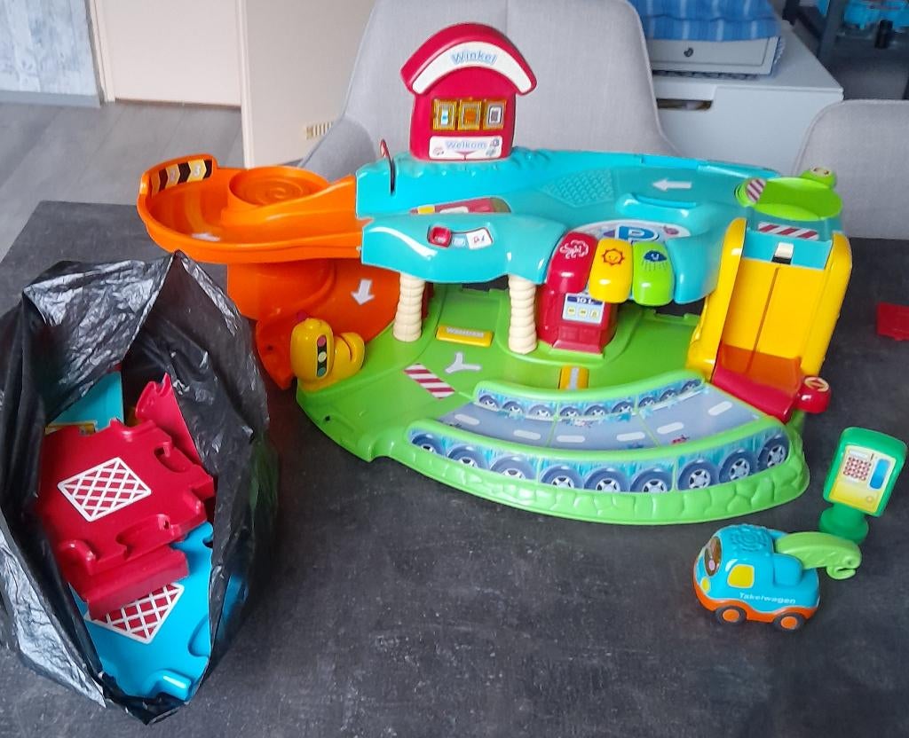 V-Tech Toet Toet autogarage, Ophalen, Gebruikt, 2 tot 4 jaar