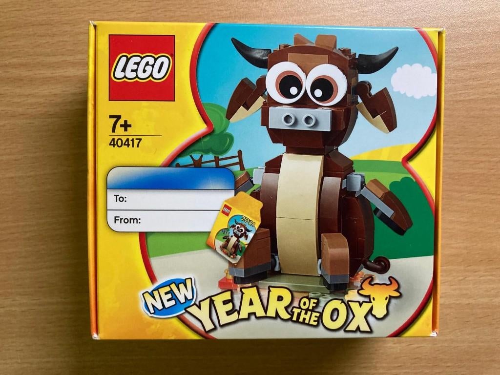 Lego 40417 Year of the OX, Ophalen of Verzenden, Nieuw, Complete set, Lego
