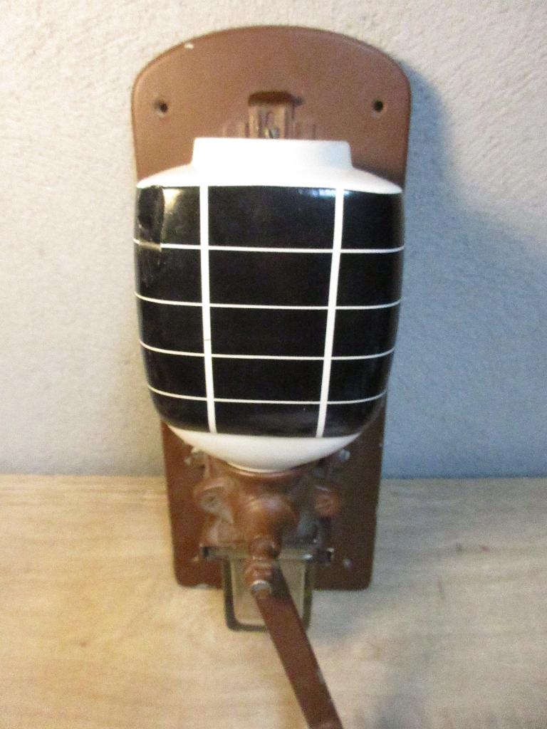 Vintage koffiemolen voor aan de wand wandkoffiemolen, Ophalen of Verzenden, Gebruikt