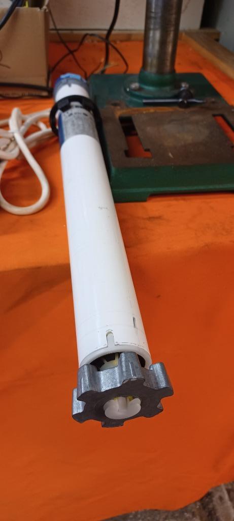 Becker buismotor rolluik screen uitvalscherm, 200 cm of meer, Ophalen of Verzenden, Zo goed als nieuw, 200 cm of meer