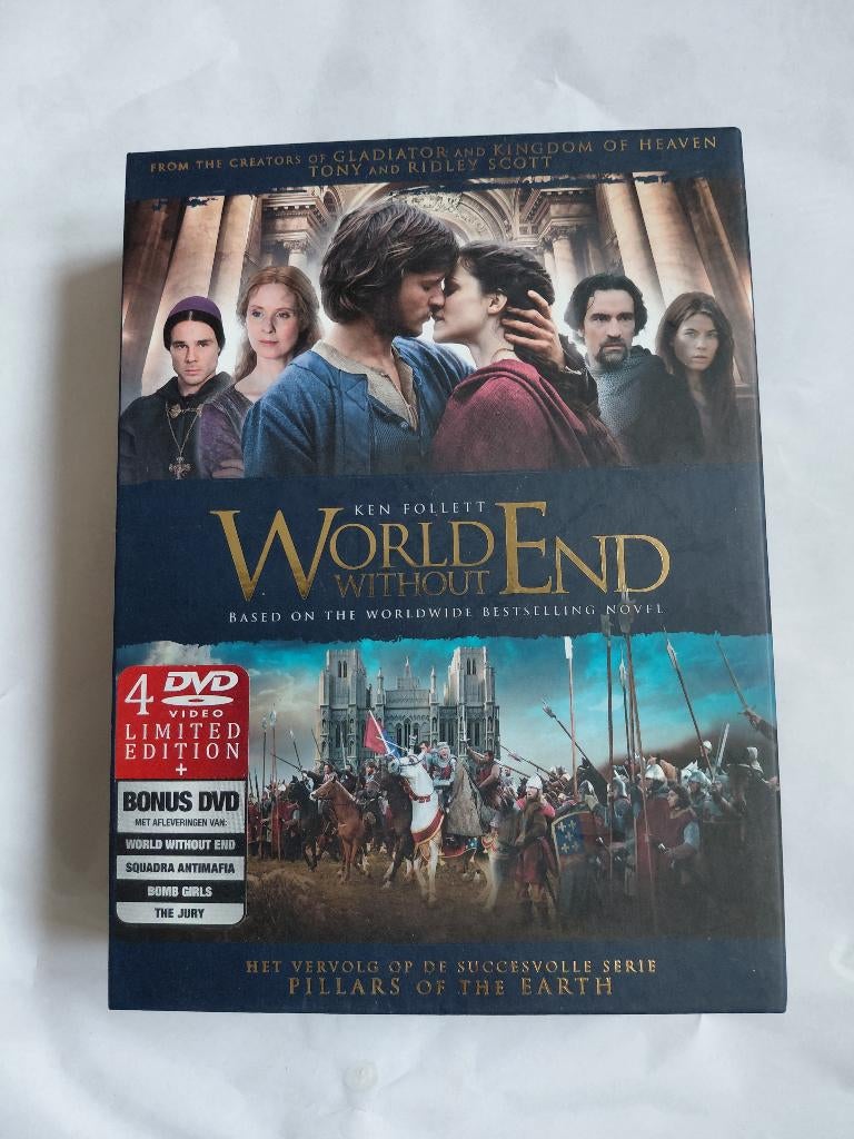 DVD serie World without End, Cd's en Dvd's, Dvd's | Tv en Series, Vanaf 12 jaar, Verzenden, Zo goed als nieuw, Drama