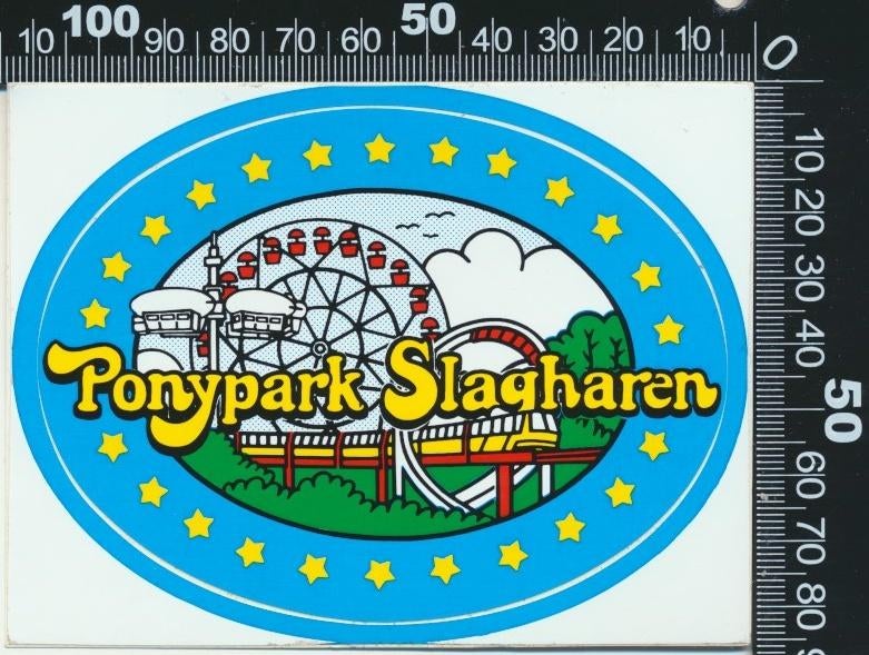 Sticker: Ponypark Slagharen (Groot), Ophalen of Verzenden, Zo goed als nieuw, Dier en Natuur