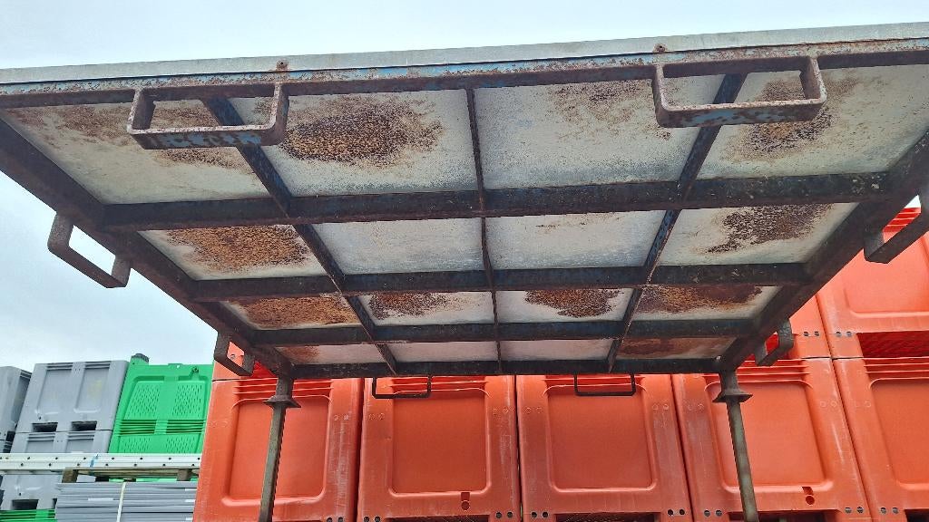 Transportrek /Stapelrack/stapelbokken/ Schotelpallet, Ophalen, Gebruikt, Industriepark 2a 9351PA Leek, H.O.Albert Ale Slotema