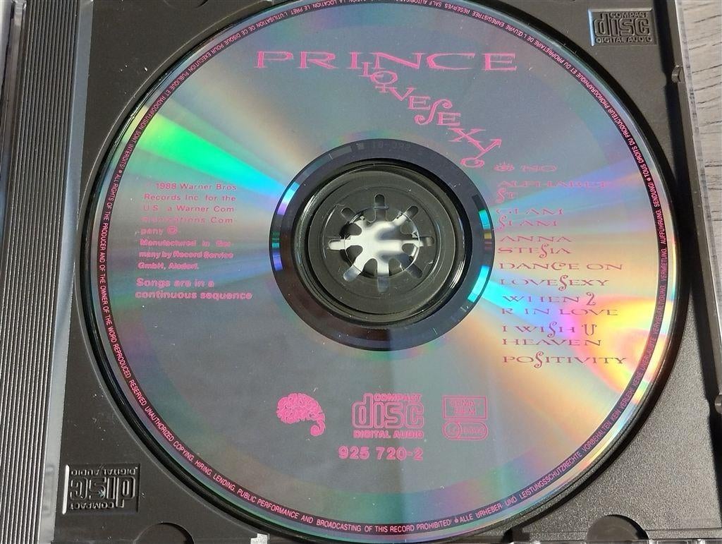 Prince - Lovesexy, Cd's en Dvd's, Ophalen of Verzenden, Zo goed als nieuw