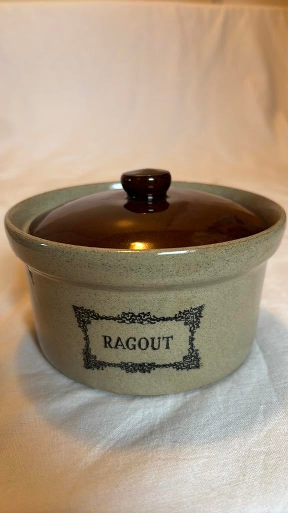 Aardewerk ragout Moira bakje 14 cm, Ophalen of Verzenden, Zo goed als nieuw, Overige materialen, Pot, Bus of Blik