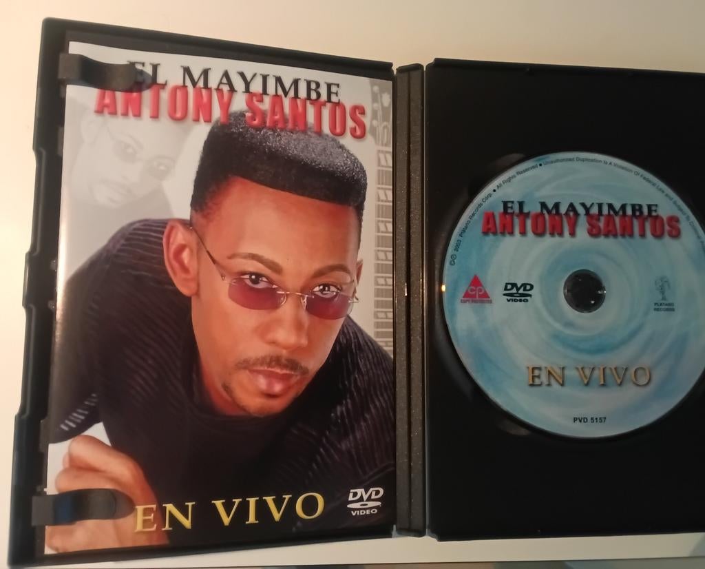 Concert dvd Antony Santos, Alle leeftijden, Ophalen of Verzenden, Zo goed als nieuw