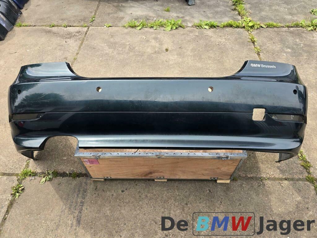 Achterbumper groen BMW 5-serie E60 51120149318, Gebruikt, Ophalen of Verzenden, Achter, Bumper