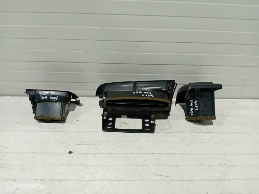 Luchtrooster dashboard Volkswagen Golf 3, Gebruikt, Ophalen of Verzenden