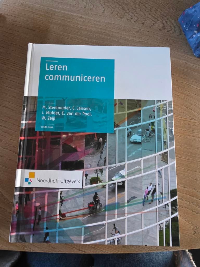 Leren Communiceren - M. Steehouder, Boeken, Zo goed als nieuw, M. Steehouder, Gamma, HBO