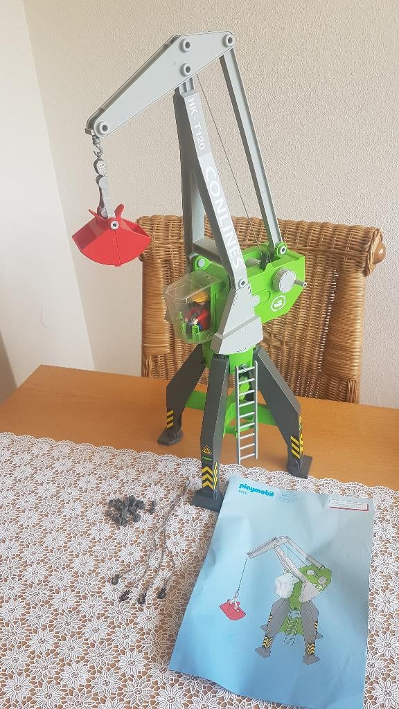 playmobil 4470 havenkraan, Kinderen en Baby's, Speelgoed | Playmobil, Ophalen of Verzenden, Gebruikt