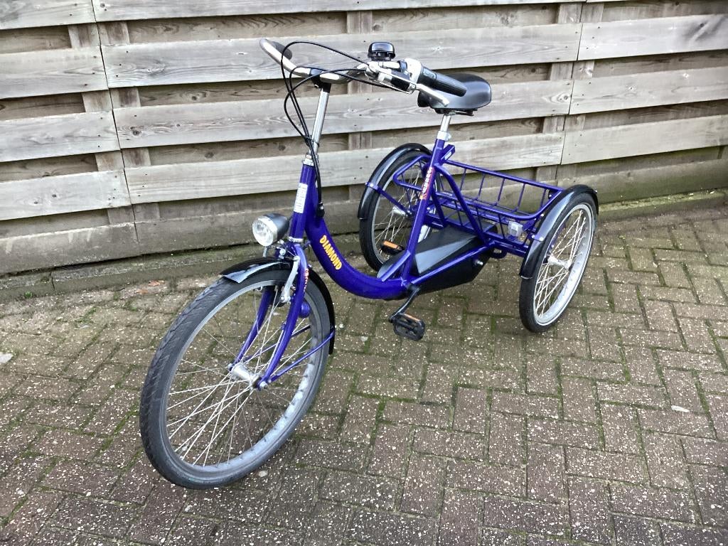 nette nijland diamond 3 wielfiets 7 versnellingen, Fietsen en Brommers, Fietsen | Driewielfietsen, Ophalen of Verzenden, Gebruikt