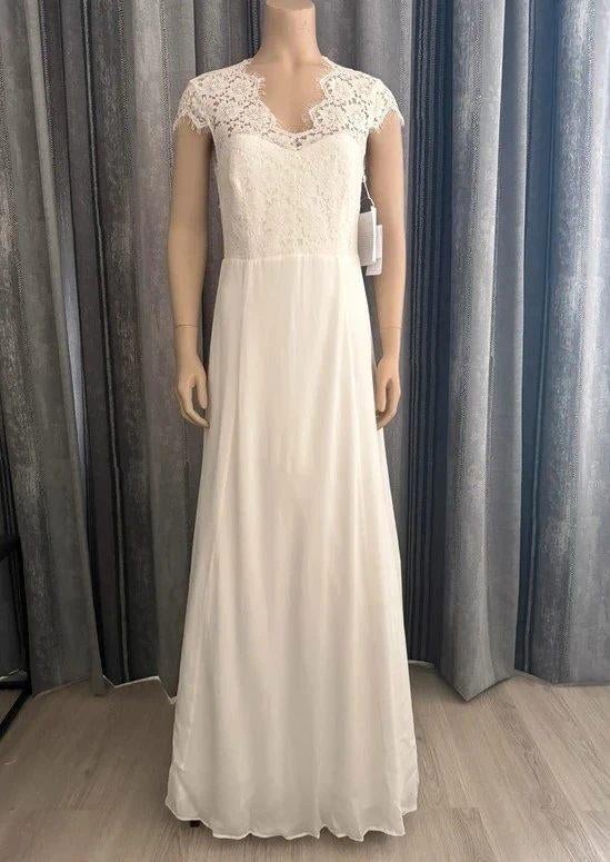 trouwjurk bruidsjurk wit maat 36 en maat 40, Kleding | Dames, Trouwkleding en Trouwaccessoires, Nieuw, Trouwjurk, Wit, Ophalen of Verzenden