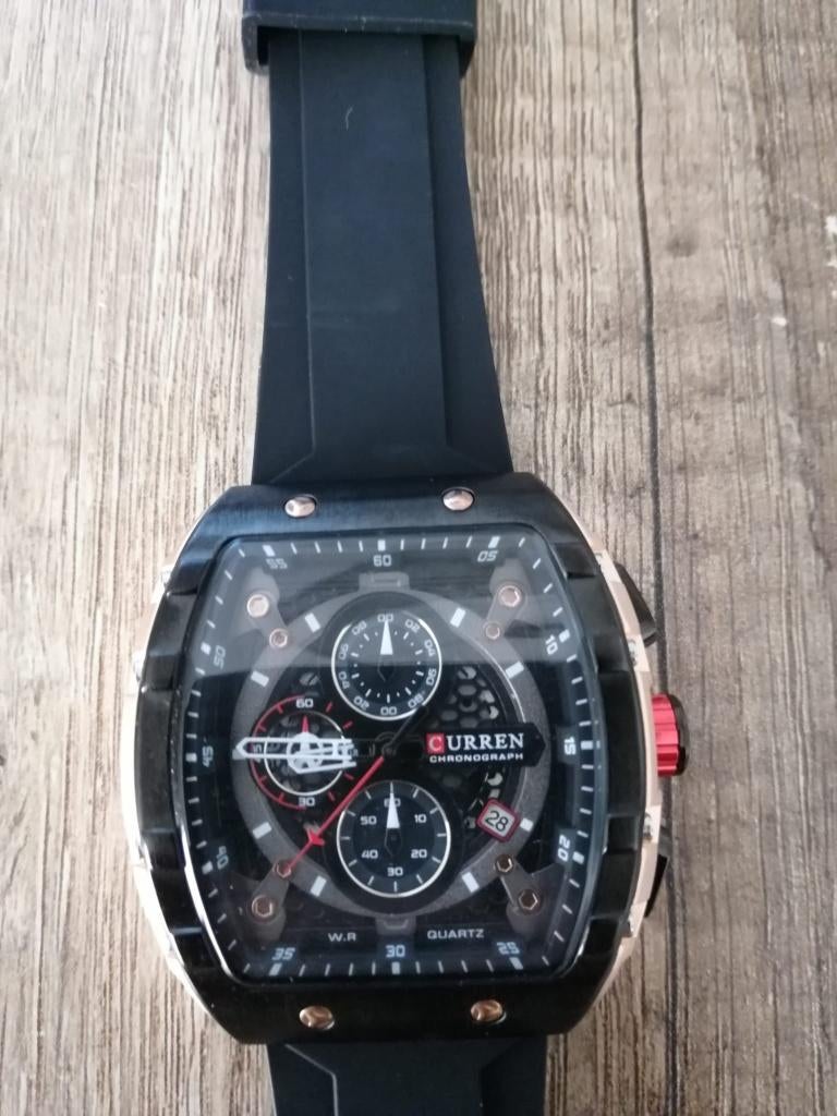 Nieuw! CURREN Chronograph Quartz Horloge, Sieraden, Tassen en Uiterlijk, Horloges | Heren, Nieuw, Polshorloge, Overige merken