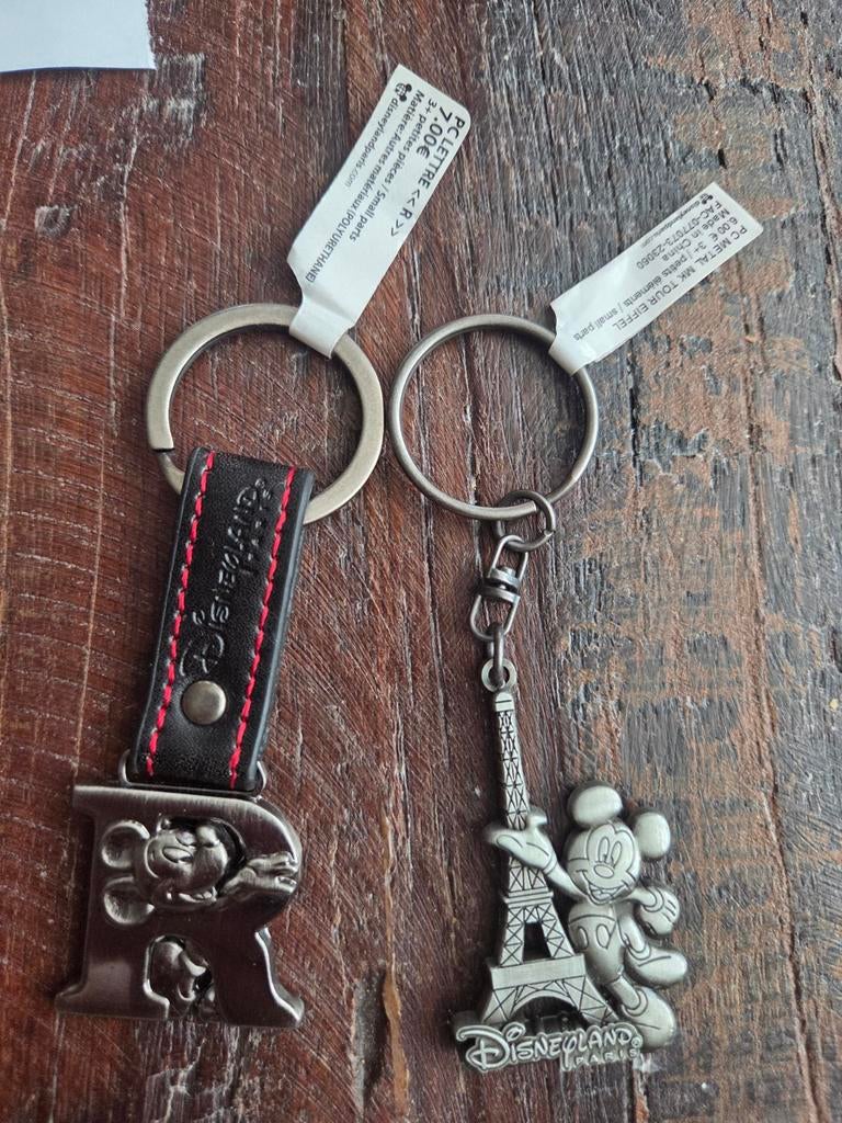 Disney sleutelhangers - Parijs en Mickey, Ophalen of Verzenden, Nieuw