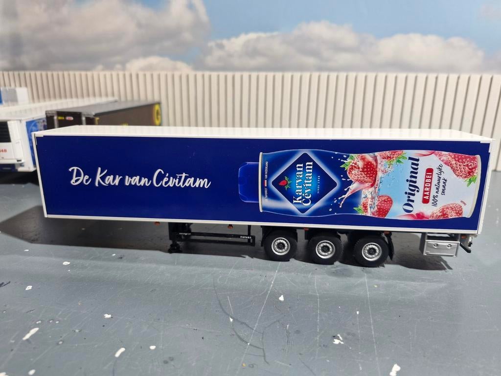 Kastentrailer wsi, Hobby en Vrije tijd, Modelauto's | 1:87, Ophalen of Verzenden, Zo goed als nieuw, Bus of Vrachtwagen, Overige merken