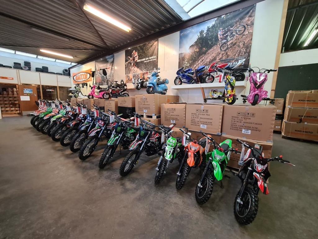 KXD PRO DIRTBIKE PITBIKE KINDERQUAD ELEKTRISCHE QUAD MINIBIK, Ophalen, Kxd, Nieuw, 49 cc