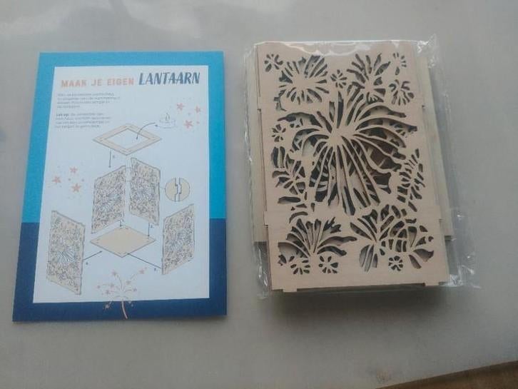 Maak je eigen lantaarn, Ophalen of Verzenden, Nieuw, Knutselwerk