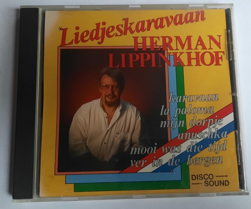 Herman lippinkhof - liedjescaravaan, Verzenden, Gebruikt, Levenslied of Smartlap