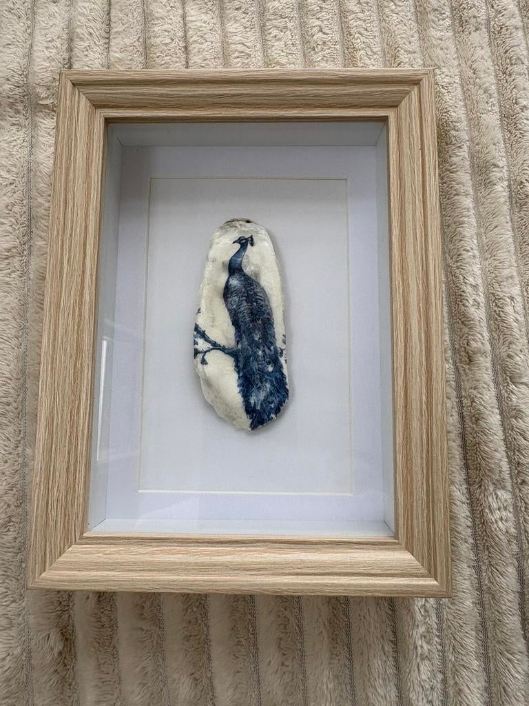 Lijst met oester 🦚, Ophalen of Verzenden, Nieuw, Hout, Minder dan 50 cm