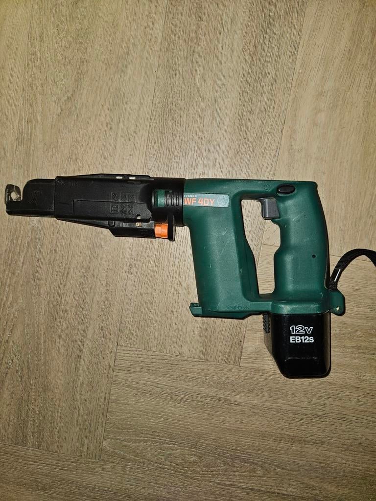 Snoerloze snelschroefautomaat Hitachi WF4DY, Ophalen of Verzenden, Zo goed als nieuw, Boor- en Schroefmachine