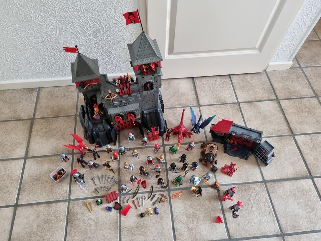 Playmobil 3269 Ridderkasteel / Drakenkasteel, Ophalen of Verzenden, Gebruikt, Complete set