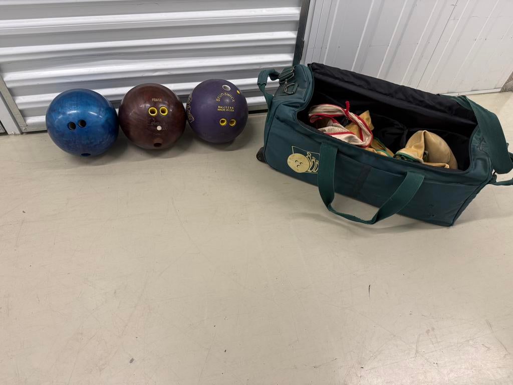 vintage bowlingballen, Ophalen, Bal