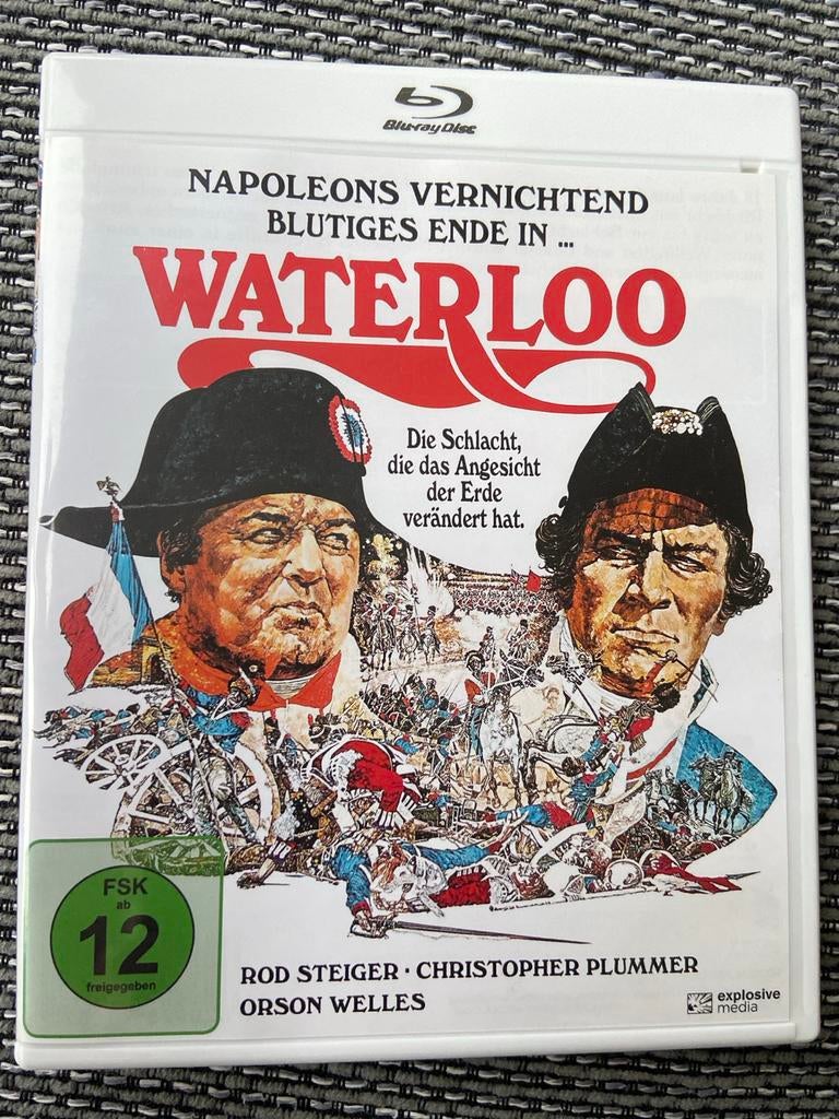 Waterloo Blu-ray - Actie/Drama Klassieker, Ophalen of Verzenden, Zo goed als nieuw, Actie