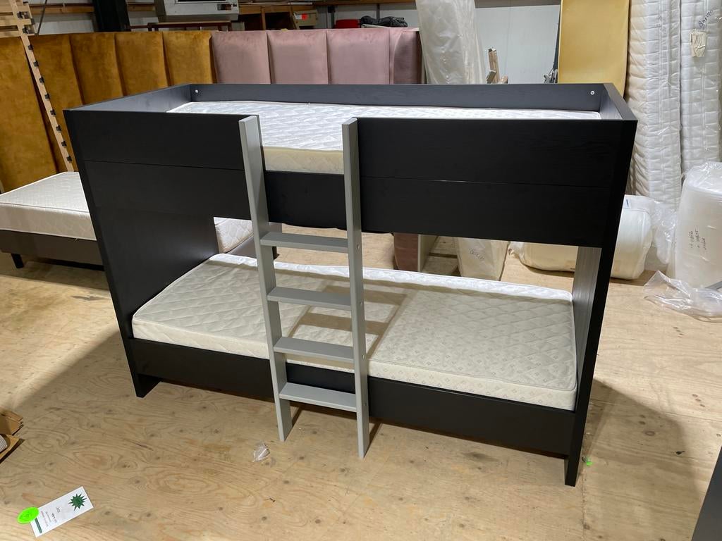 Nieuw stapelbed incl 2 nieuwe matrassen, Ophalen, 90 cm, Stapelbed, Nieuw