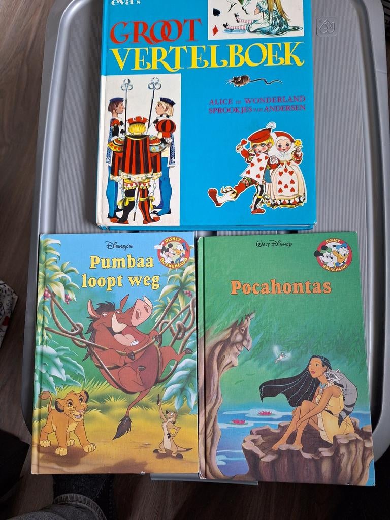 Kinderboeken: Alice, Disney  vertelboek, Ophalen, Gelezen, Diverse, Sprookjes