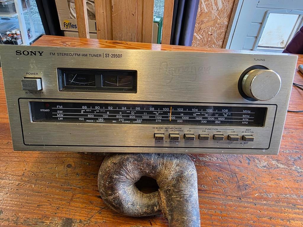 Sony stereo tuner st2950f, Ophalen of Verzenden