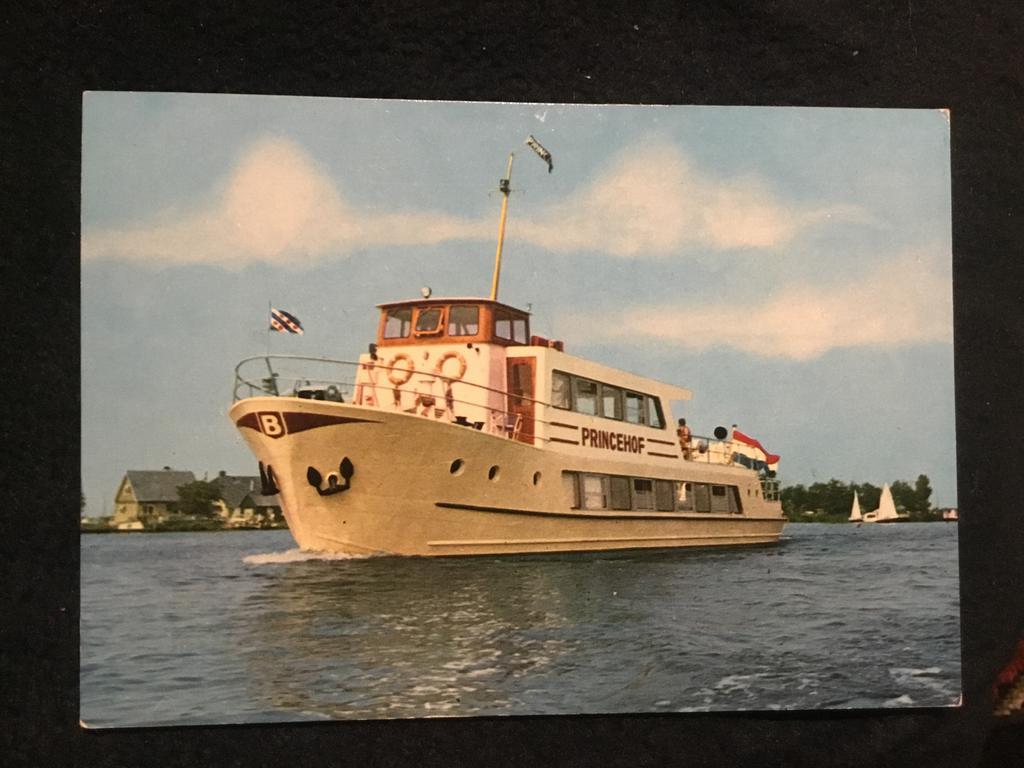 Oude Ansichtkaart Toeristenboot Princehof, Ophalen of Verzenden, 1960 tot 1980