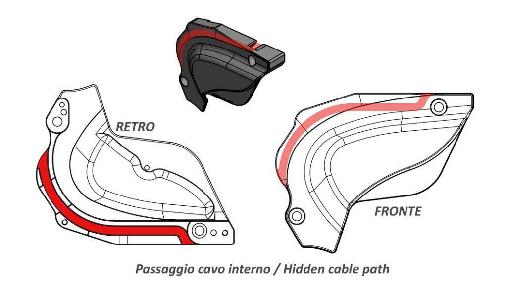 Voortandwiel cover Multistrada 950 2017-2018, Ophalen of Verzenden, Nieuw