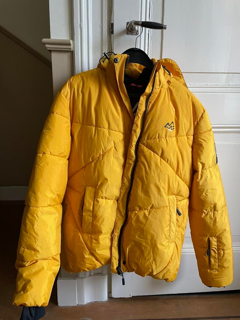 Skijas meisjes 176, donker geel, 29ft, Ophalen of Verzenden, Zo goed als nieuw, Meisje, Jas