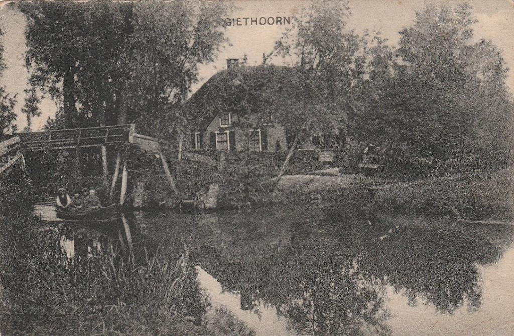 giethoorn- gracht, Ophalen of Verzenden, Overijssel