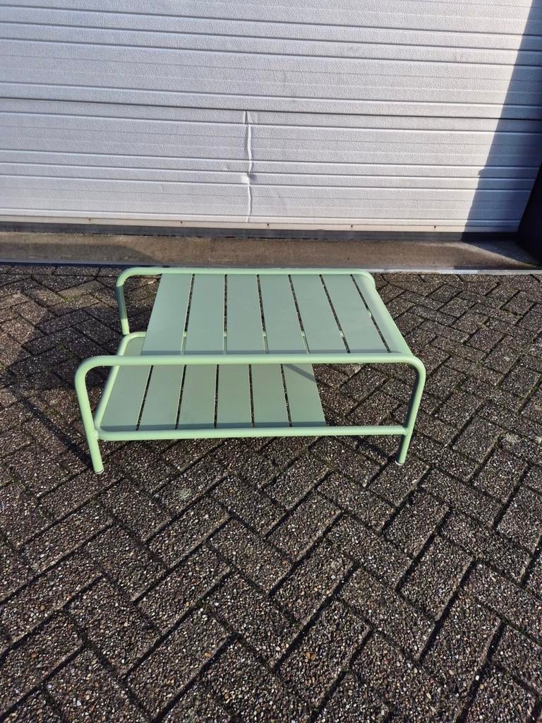 Fermob Luxembourg tafel 90x55 cm cactus nieuw, Ophalen, Nieuw, Aluminium