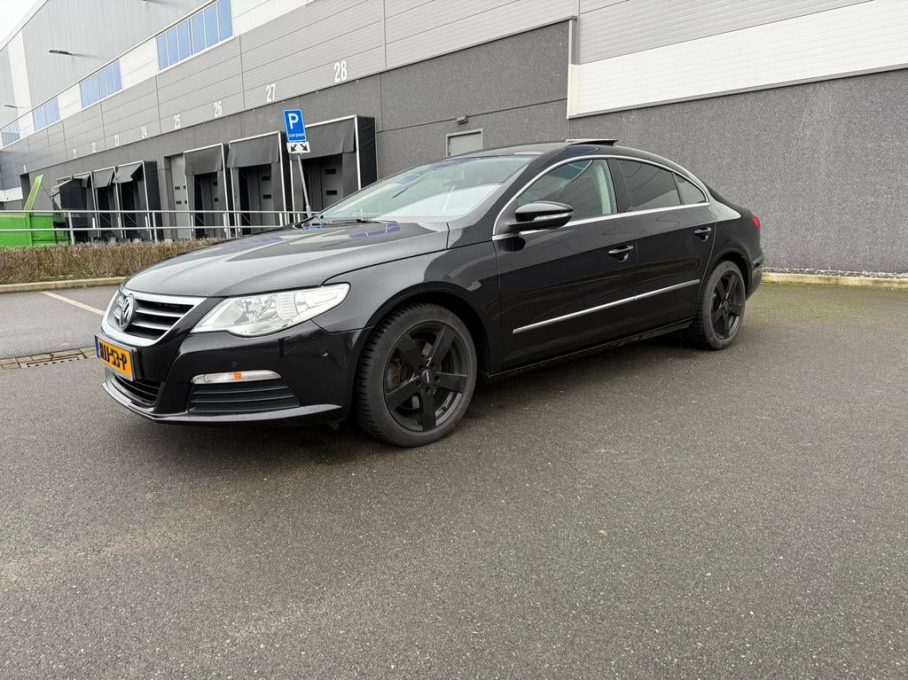 Volkswagen Passat 1.8 TSI 118KW CC AUT 2009 Zwart, Auto's, 4 cilinders, Zwart, 14 km/l, 1413 kg