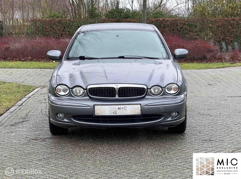 Jaguar X-type 2.0 V6 | trekhaak | Inruil mogelijk., Auto's, Voorwielaandrijving, Gebruikt, Zwart, 156 pk