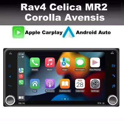Toyota Corolla Avensis Rav4 android 14 radio navigatie dab+, Auto diversen, Autoradio's, Nieuw, Ophalen of Verzenden