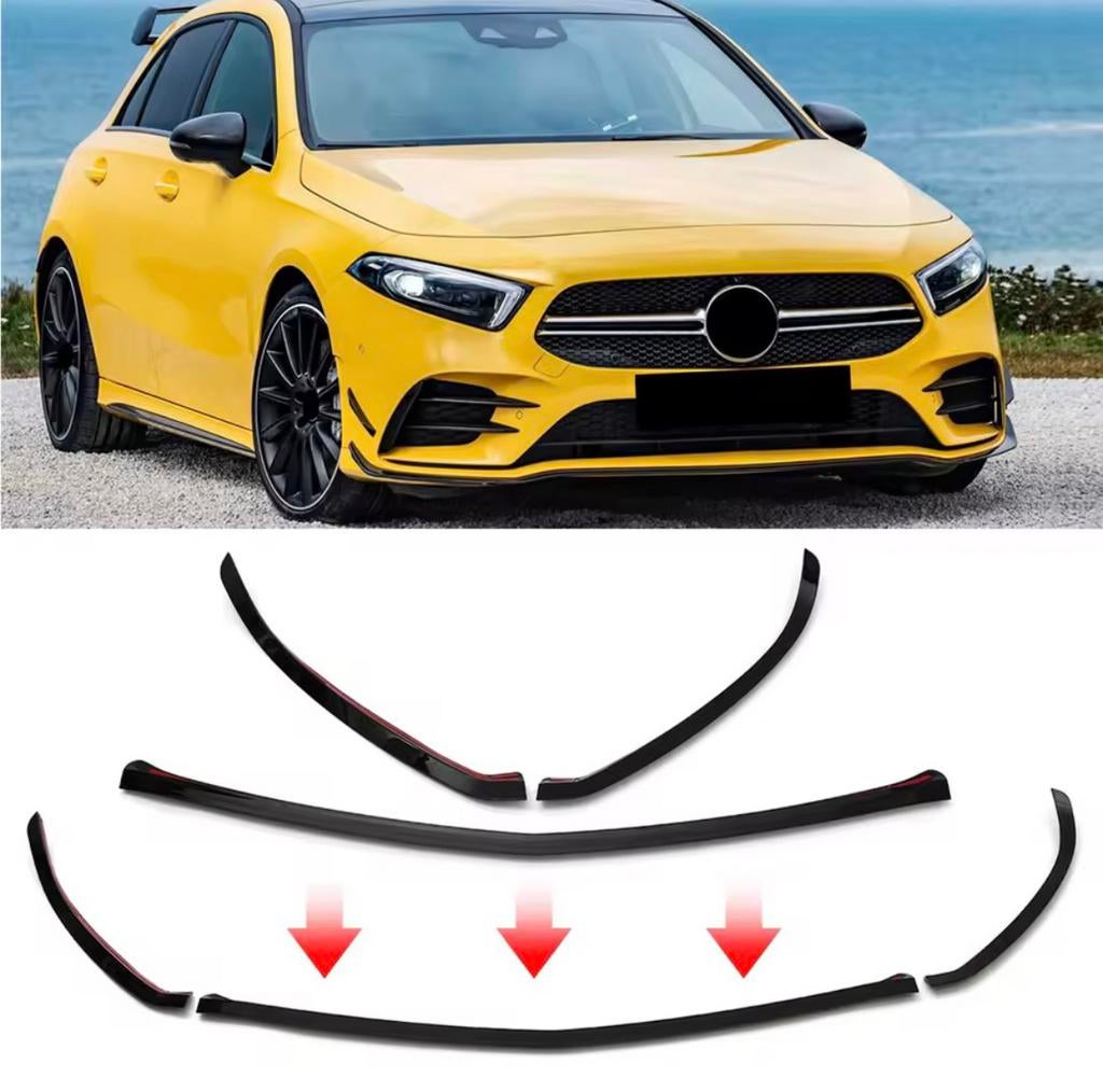 Mercedes A35 AMG frontlip voorspoiler, Voor, Mercedes-Benz, Nieuw, Ophalen of Verzenden